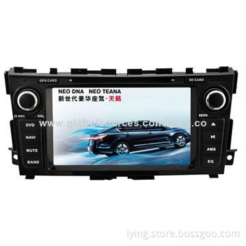Car Multimedia Player for Nissan Teana, 800 x 480-pixel Resolution, Built-in GPS Navigation System